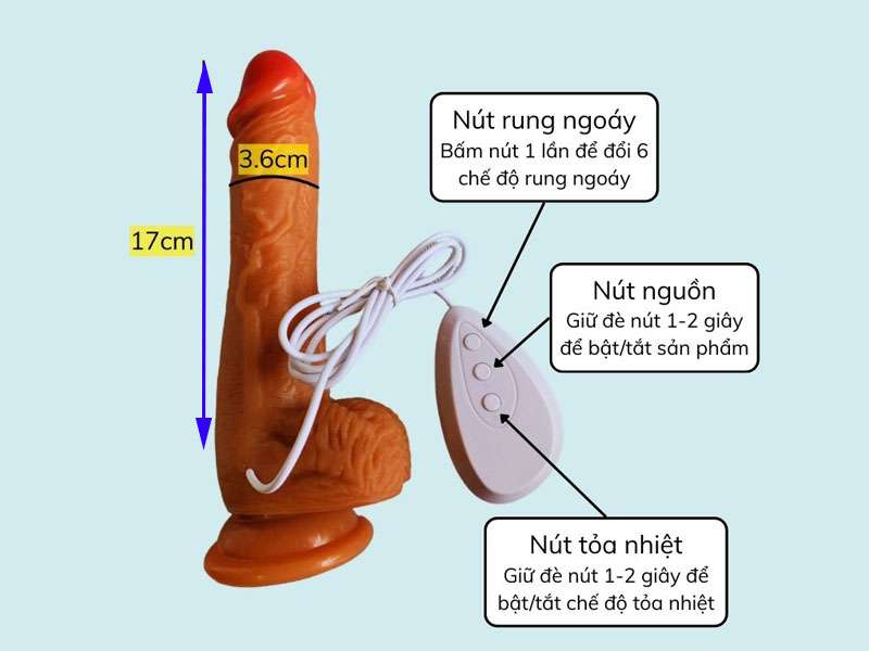 Hướng dẫn sử dụng dương vât giả có dây
